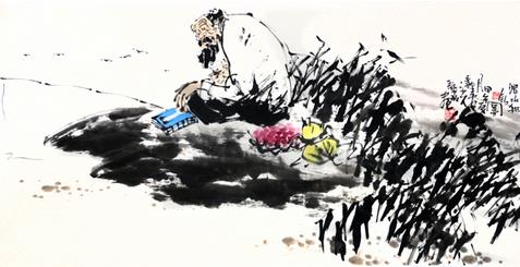 朴拙而本色 雅趣而生活——记画家王鸣放笔下的人物画