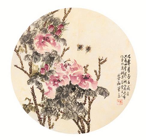 李荣海花鸟扇面展将在北京民族文化宫展出