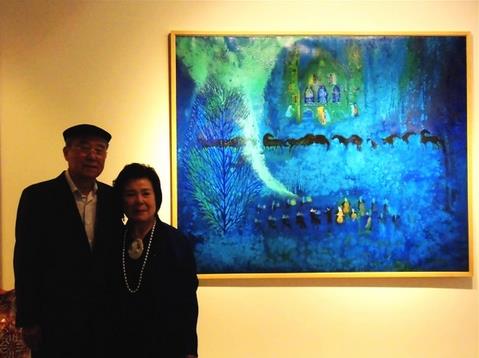 “超越极光”韩国画家全明子作品展将亮相北京