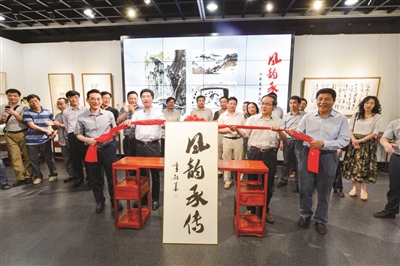 风韵承传·江苏书画精品展亮相南京