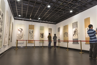 风韵承传·江苏书画精品展亮相南京(图)