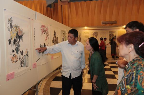 第八届《金陵墨韵》美术书法作品展南京启幕