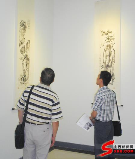 宋唯源百余幅书画作品亮相山西美术馆