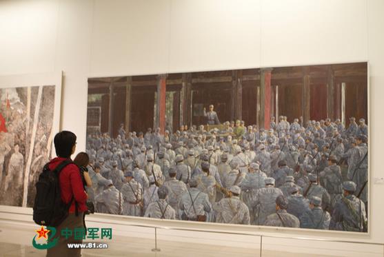 铁的新四军·红色记忆经典美术作品展在京启幕