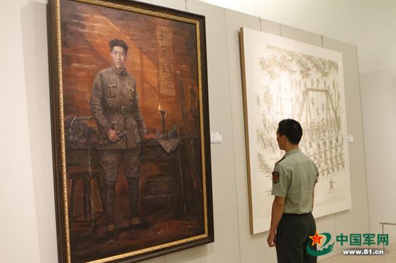 铁的新四军·红色记忆经典美术作品展在京启幕