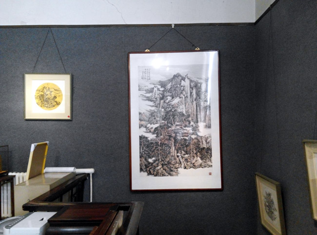 李金鹏山水画小品展山西太原启幕