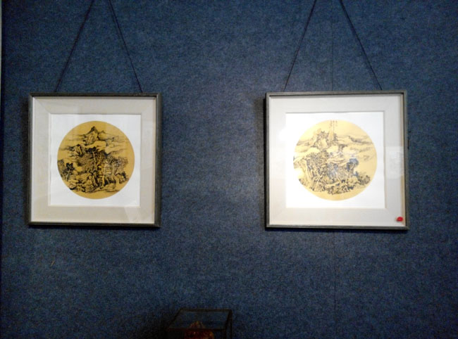 李金鹏山水画小品展山西太原启幕