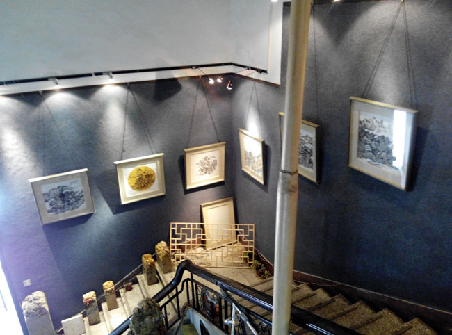 李金鹏山水画小品展山西太原启幕