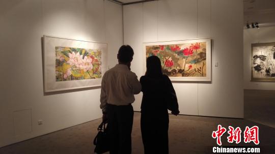 旅美华裔画家汪大文的作品展在京尽展“君子之风”