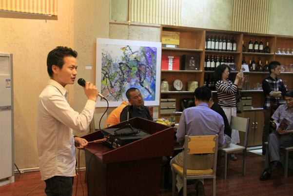 吴骎新中国画展在宋庄呼吸艺术空间开幕