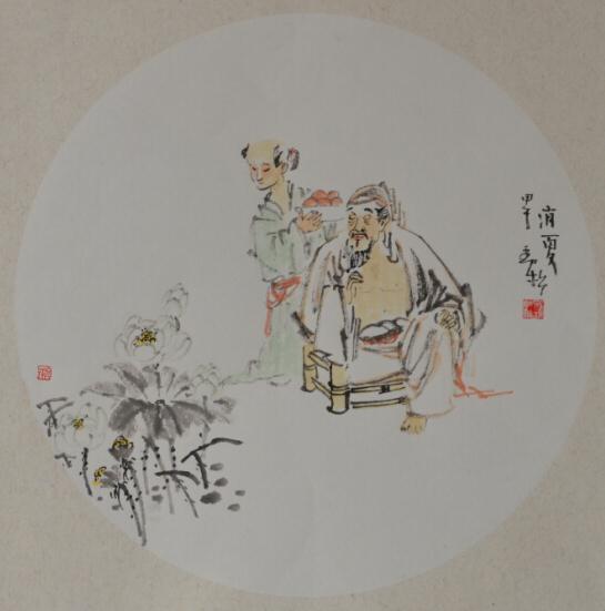 典雅明丽写吾心——张劲松国画艺术探索