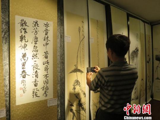 首届旅居海南书画艺术家联展亮相海南海口