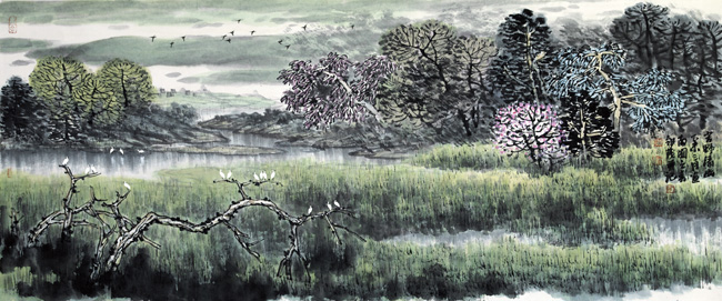 于永茂作品:芳野清幽