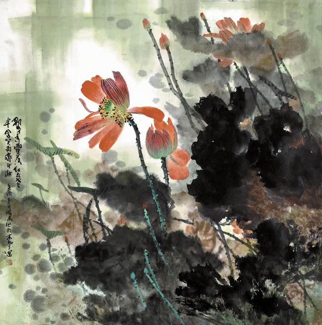 于恒希作品:翠香