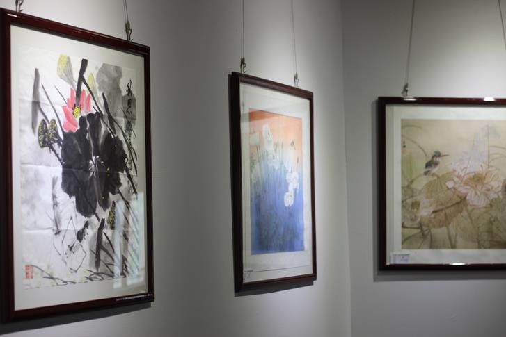 中国新锐画家(枣庄)邀请展在台儿庄古城展出