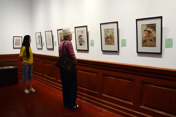 70余幅日本浮世绘木版画精品亮相天津西洋美术馆