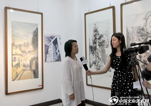 “新传统”人民大学中国画创研工件室作品展河南洛阳开幕