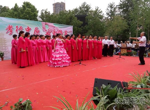 河南郑州:“孝文化进社区”宣传月活动正式启动