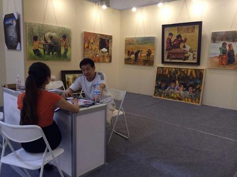 2015山东国际画廊艺术博览会昨日圆满落幕