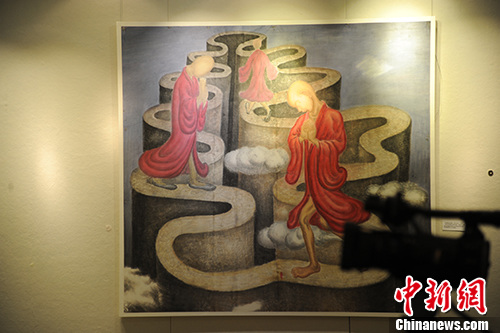 韦申个人画展展现“异度空间梦想家”