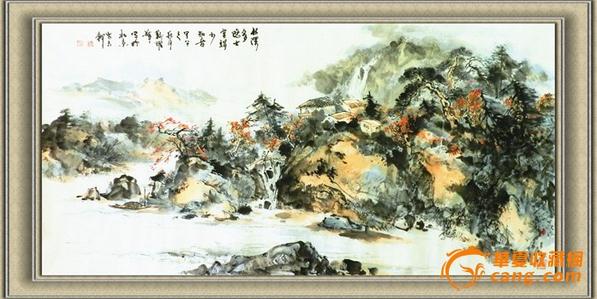 中国好字画专拍预展——靳耀华水墨画作品