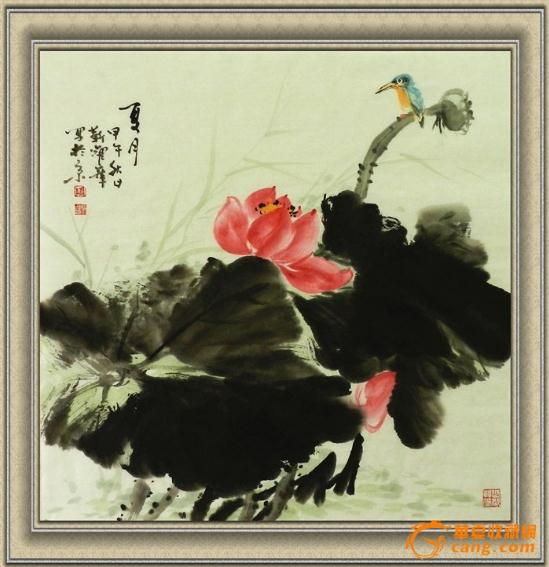 中国好字画专拍预展——靳耀华水墨画作品
