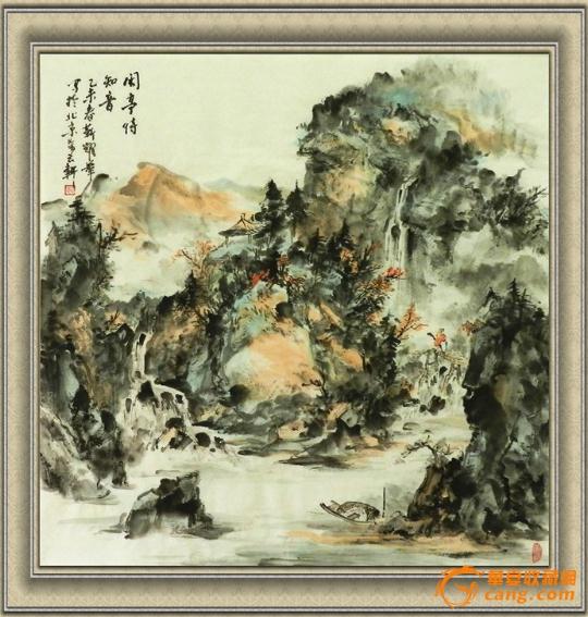 中国好字画专拍预展——靳耀华水墨画作品