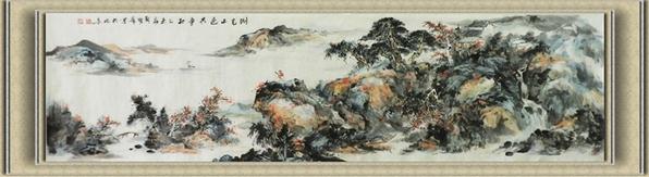 中国好字画专拍预展——靳耀华水墨画作品