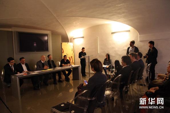 田黎明阳光·空气·水中国画展亮相佛罗伦萨