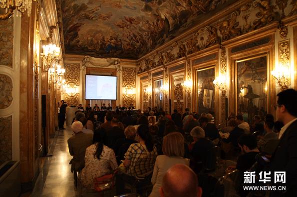 田黎明阳光·空气·水中国画展亮相佛罗伦萨