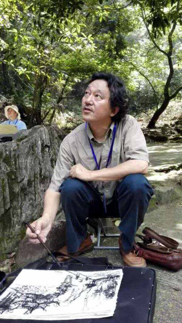 中国美协文艺志愿服务团走进浙江天台、乐清采风