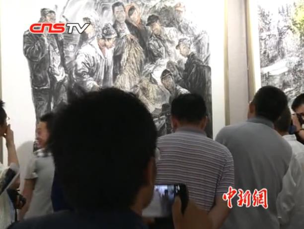 260幅优秀美术作品甘肃定西展出