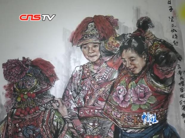 260幅优秀美术作品甘肃定西展出