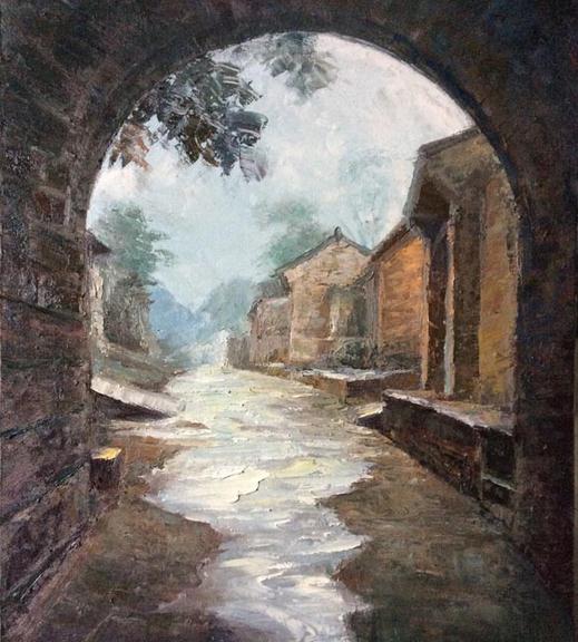 李庆林油画作品欣赏