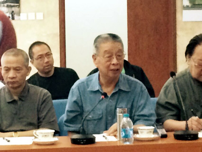 中国国家画院丝绸之路美术创作草图观摩会现场