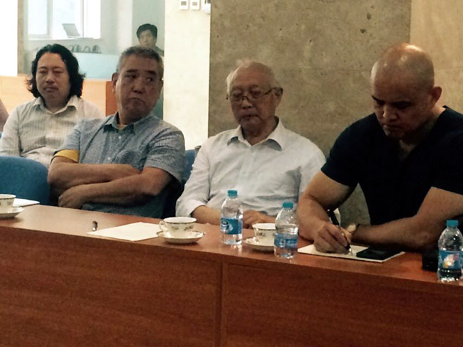 中国国家画院丝绸之路美术创作草图观摩会现场