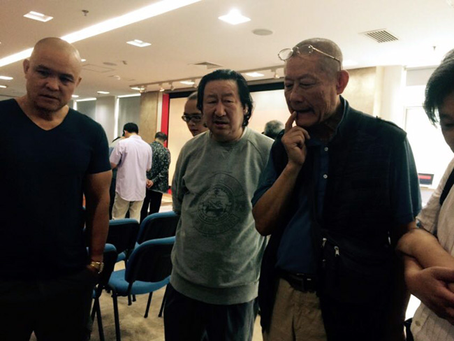 中国国家画院丝绸之路美术创作草图观摩会现场