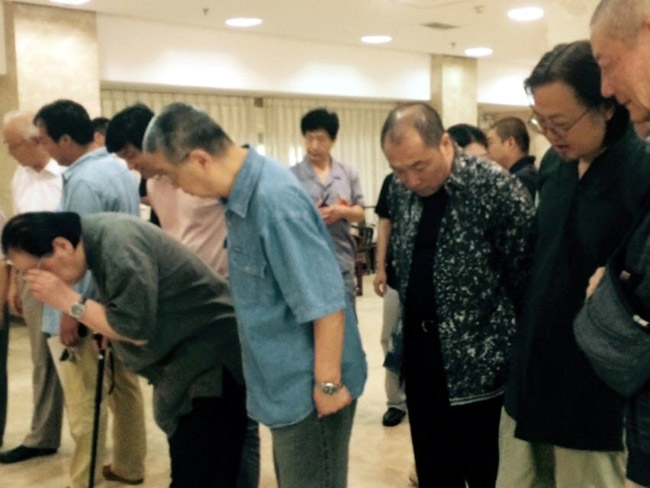 中国国家画院丝绸之路美术创作草图观摩会现场