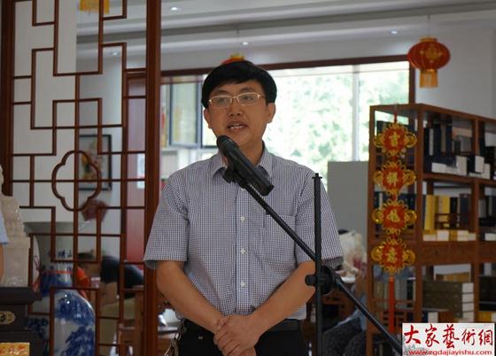 书教育人——寇学臣师生作品展在河北文史书苑举行