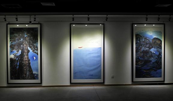 海上之路—钟德水墨画展首亮西安