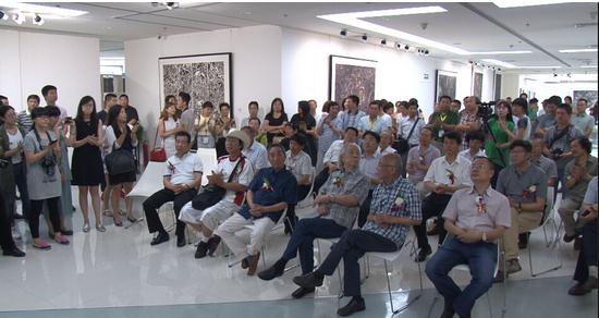 “荒原故土”丹林当代国画展在西安当代美术馆开幕