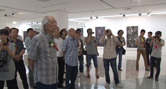 “荒原故土”丹林当代国画展在西安当代美术馆开幕