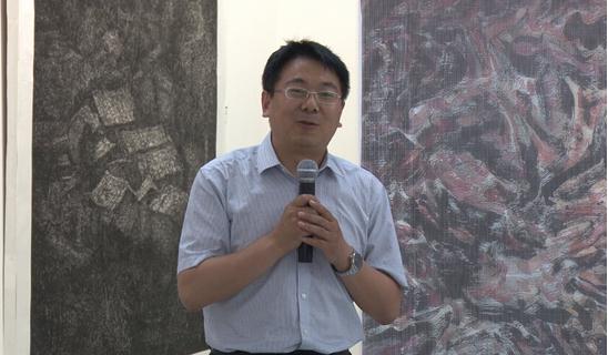 “荒原故土”丹林当代国画展在西安当代美术馆开幕