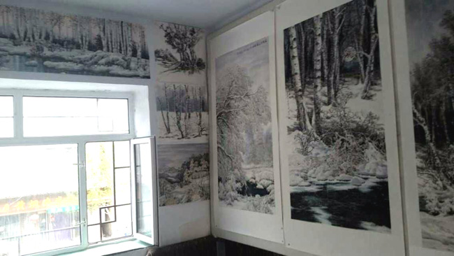 冰雪画会黑河分会嫩江培训班开班掠影