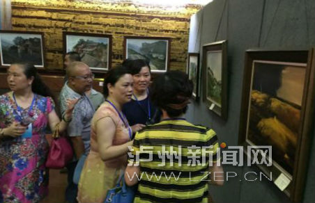 四川泸州举办红军长征四渡赤水胜利80周年美术作品展