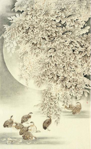 线流韵律 色溢芬芳——浅谈画风清奇的工笔画家李俊才