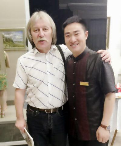 王余根应邀到白俄罗斯进行文化交流