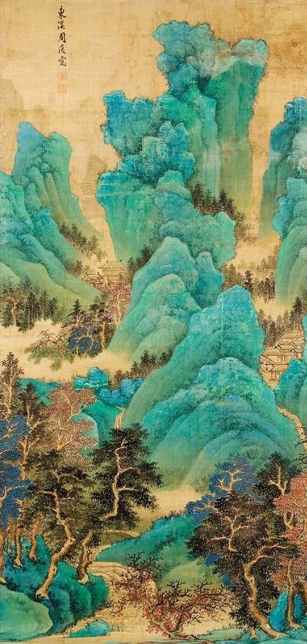 苏州博物馆藏青绿与雪景绘画展开展