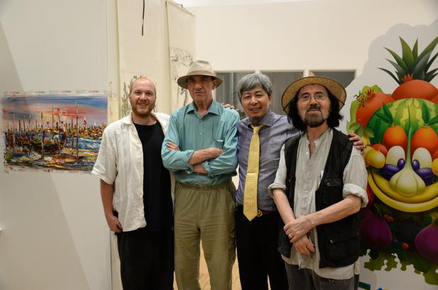 中国画家张尚明荣膺米兰世博会金奖