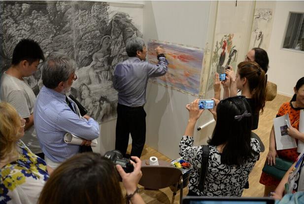 中国画家张尚明荣膺米兰世博会金奖